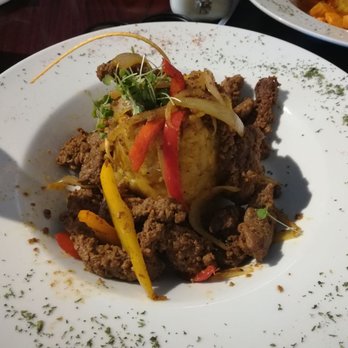Costa Azul - Mofongo relleno de lomo salteado - Caribbean Near Me - Manati, Puerto Rico Costa Azul - Mofongo relleno de lomo salteado - Caribbean Near Me - Manati, Puerto Rico