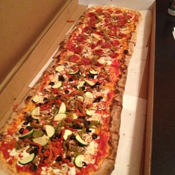 Pizza A Metro - Who says size doesn't matter?!? The Metro is 39 inches of pure deliciousness... - Italian Near Me - Phoenix, Arizona Pizza A Metro - Who says size doesn't matter?!? The Metro is 39 inches of pure deliciousness... - Italian Near Me - Phoenix, Arizona