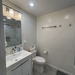 Hallway bathroom result