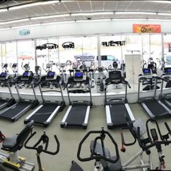 Fitness Depot - Tons of products on display!