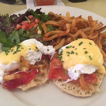 CAFÉ LULUc - Poached eggs on gravlax. Looks like a 7. Tastes like a 3... - French Near Me - Brooklyn, New York CAFÉ LULUc - Poached eggs on gravlax. Looks like a 7. Tastes like a 3... - French Near Me - Brooklyn, New York