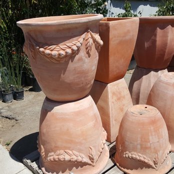 Parkview Nursery - Roman inspired terracotta pots ($183 for those big guys). - Nurseries & Gardening Near Me - Riverside, California