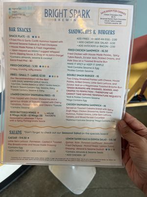 Menu photo 1 Bright Spark Brewing Ventura, CA