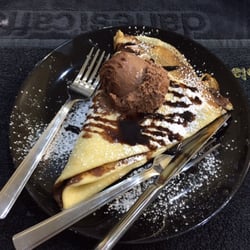 Calypso Gelateria - Crêpes con gelato