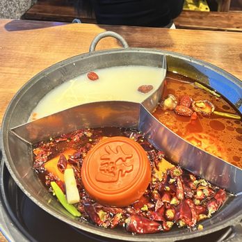 Nan Hot Pot - 3 Broth Soup Base - Hot Pot Near Me - Bellevue, Washington