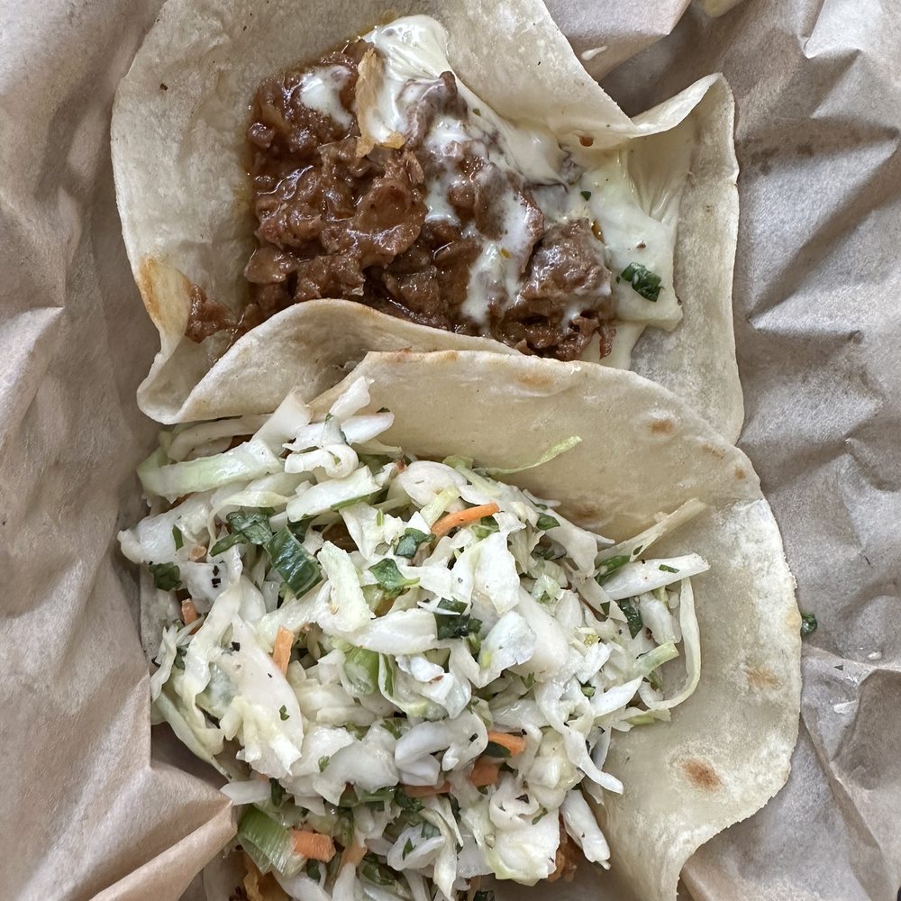 Philly Steak (no peppers or onions), Baja Shrimp (no onions) Philly Steak (no peppers or onions), Baja Shrimp (no onions)