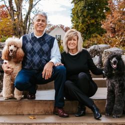 Greenbrier Real Estate Service - Greg and Jill Allman with Molly and Milo