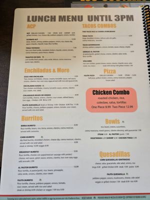Menu photo 3 Cielito Taqueria & Bar Burlington, NC Menu photo 3 Cielito Taqueria & Bar Burlington, NC