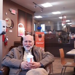 Dunkin' - A comfortable place for chat and a cuppa.