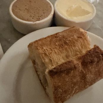 Bistro Cassis - Baguette with pate and butter - French Near Me - Huntington, New York