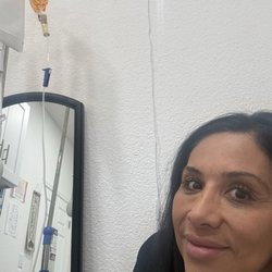 The IV station