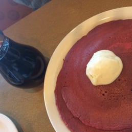 Red Velvet Pancakes