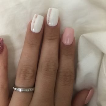 Rockstar Nails & Spa - Middle and index are a bit crooked for my liking but hey, it happens. - Nail Salons Near Me - Simi Valley, California Rockstar Nails & Spa - Middle and index are a bit crooked for my liking but hey, it happens. - Nail Salons Near Me - Simi Valley, California