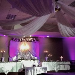 Christy's Flowers & Weddings of Elegance - Wedding Decor, Candelabras, Backdrop, & Ceiling Draping