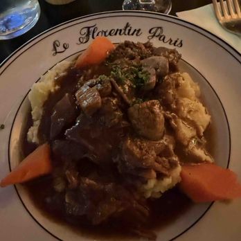 Le Florentin - Beef bourguignon - good flavors, but it wasn't served hot - Food Near Me - Paris, 75 Le Florentin - Beef bourguignon - good flavors, but it wasn't served hot - Food Near Me - Paris, 75
