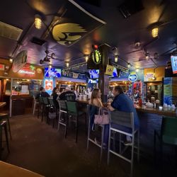 Angry Pepper  Waterside - Bar. Cool place! Can't wait for my BBQ Rib Combo Dinner.