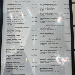 Astro Pub - Beer tap list Jan 2023