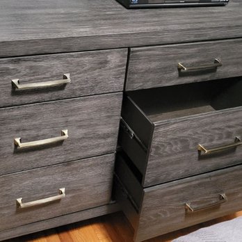 Ashley Store - Ashley B-749 dresser. Drawers will not stay closed. Floor is level. - Furniture Stores Near Me - Long Beach, California Ashley Store - Ashley B-749 dresser. Drawers will not stay closed. Floor is level. - Furniture Stores Near Me - Long Beach, California