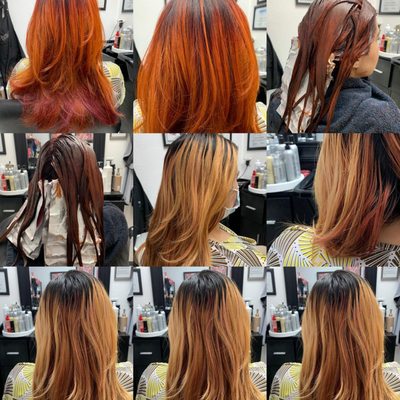 Cut and colors - 33 years of expierence in the industry , former National educator for Colordesign , Former educator for Schwarzkopf Professional and Goldwell U.S.A sassoon trained in Santa Monica California I specialize in color and cuts Cut and colors - 33 years of expierence in the industry , former National educator for Colordesign , Former educator for Schwarzkopf Professional and Goldwell U.S.A sassoon trained in Santa Monica California I specialize in color and cuts