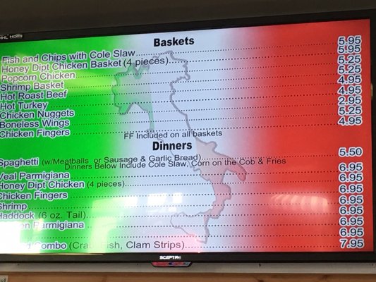 Menu photo 3 Tommy's Subs Jim Thorpe, PA