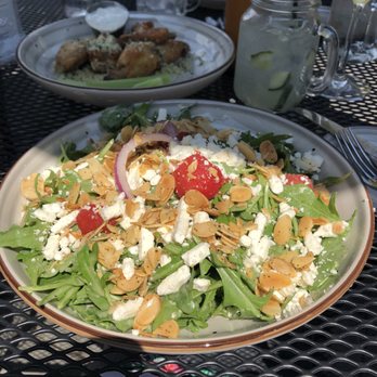 Bonfire Grille - The watermelon salad. My pic does it no justice it really is phenomenal. - New American Near Me - Milford, Connecticut