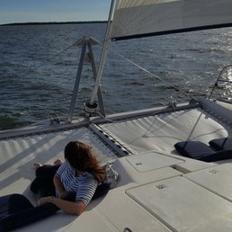 Plan on spending some time up in front.  Super relaxing!
