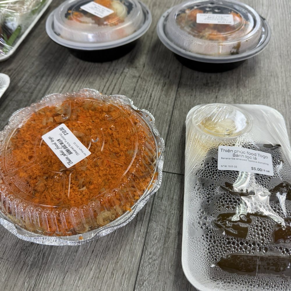 Thien Phuc Food to Go - Some readymade foods on the table - Vietnamese Near Me - Westminster, California Thien Phuc Food to Go - Some readymade foods on the table - Vietnamese Near Me - Westminster, California