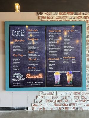 Menu photo 5 Cafe 86 -Roseville Roseville, CA