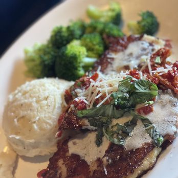 BJ's Restaurant & Brewhouse - Parmesan-crusted Chicken - American Near Me - Denton, Texas BJ's Restaurant & Brewhouse - Parmesan-crusted Chicken - American Near Me - Denton, Texas