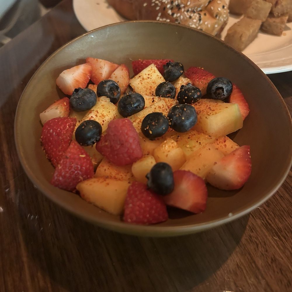The Mont - Fruit with tajin - New American Near Me - Fort Worth, Texas The Mont - Fruit with tajin - New American Near Me - Fort Worth, Texas
