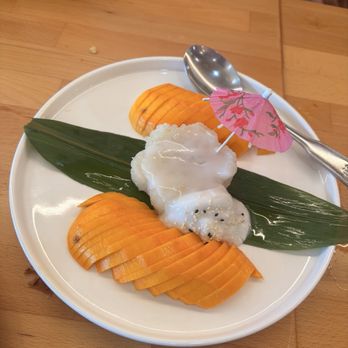 Chiang Rai - mango sticky rice - Thai Near Me - Long Beach, California Chiang Rai - mango sticky rice - Thai Near Me - Long Beach, California