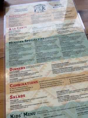 Menu photo 1 Companeros Park Rapids, MN Menu photo 1 Companeros Park Rapids, MN