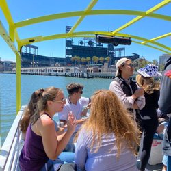 San Francisco Brew Boat - McCovey Cove!