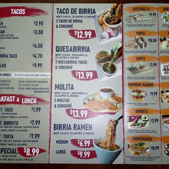 El Senor de los Tacos - Menu - Mexican Near Me - Tampa, Florida El Senor de los Tacos - Menu - Mexican Near Me - Tampa, Florida