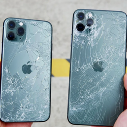 Mobile Cell Solutions - Iphone Cracked Screen Repair. Front and Back