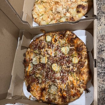 Pizza Uncommon - Big Mac pizza and Thai Chicken pizza! - Pizza Near Me - West Lafayette, Indiana Pizza Uncommon - Big Mac pizza and Thai Chicken pizza! - Pizza Near Me - West Lafayette, Indiana