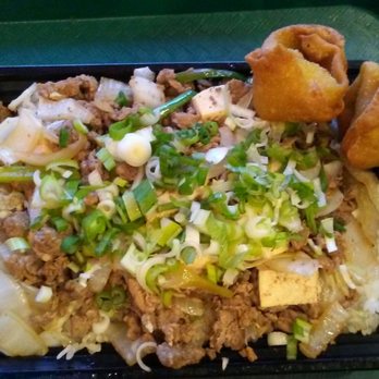 Japan Express - Sukiyaki Beef with two crab puffs.At Japan Express. - Japanese Near Me - Glendale, Arizona Japan Express - Sukiyaki Beef with two crab puffs.At Japan Express. - Japanese Near Me - Glendale, Arizona