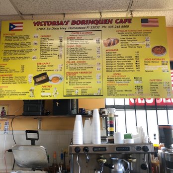 Victoria's Borinquen Cafe - Puerto Rican Near Me - Homestead, Florida