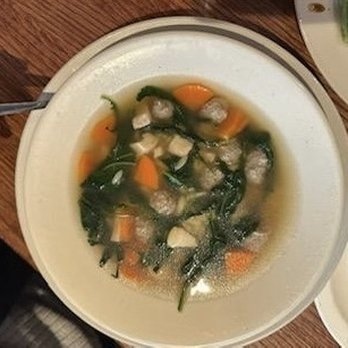 The Brickhouse - My wife had Italian wedding soup. She loved it so much, she wanted more! Excellent! - Italian Near Me - Milford, New Hampshire The Brickhouse - My wife had Italian wedding soup. She loved it so much, she wanted more! Excellent! - Italian Near Me - Milford, New Hampshire