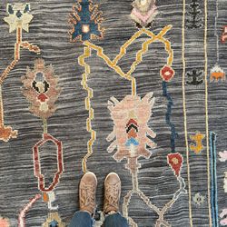 Zuma Imports - Handmade modern oushak rug