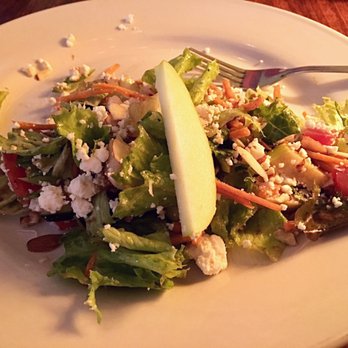 Satchel's Pizza - Half of a very large salad. - Pizza Near Me - Gainesville, Florida