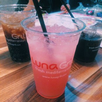 Luna Grill Ventura - Pomegranate Lemonade hits that sweet tooth! - Mediterranean Near Me - Ventura, California Luna Grill Ventura - Pomegranate Lemonade hits that sweet tooth! - Mediterranean Near Me - Ventura, California