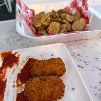 Hogan's Hangout - MOZZARELLA STICKS and FRIED PICKLES - Sports Bars Near Me - Clearwater, Florida Hogan's Hangout - MOZZARELLA STICKS and FRIED PICKLES - Sports Bars Near Me - Clearwater, Florida