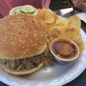Three Lil Pigs - Chipped pork sandwich, the #1 - Barbeque Near Me - Pine Mountain, Georgia Three Lil Pigs - Chipped pork sandwich, the #1 - Barbeque Near Me - Pine Mountain, Georgia