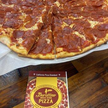 Burattino Brick Oven Pizza - 120 pepperoni pizza - Pizza Near Me - Whittier, California Burattino Brick Oven Pizza - 120 pepperoni pizza - Pizza Near Me - Whittier, California
