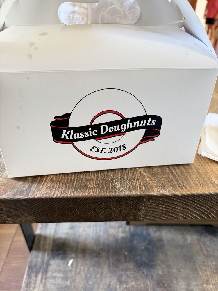 Food from Klassic Doughnuts