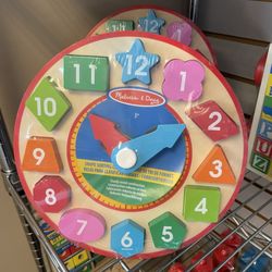 Wee Ones Reruns - Shape clock
