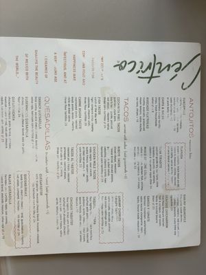 Menu photo 1 Centrico Anaheim, CA