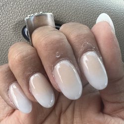 Gallup Nails & Spa - Product on my fingers