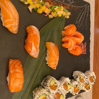 Cafe Ile - Ile salmon combo - Sushi Bars Near Me - McLean, Virginia Cafe Ile - Ile salmon combo - Sushi Bars Near Me - McLean, Virginia